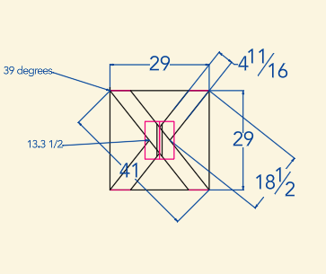 Ridge Round Table design sketch